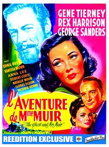 Affiche de L'Aventure de Mme Muir, film à voir en streaming sur Pygargue