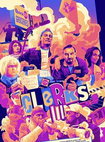 Affiche de Clerks III, film à voir en streaming sur Pygargue
