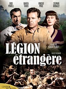 Affiche de Légion étrangère, film à voir en streaming sur Pygargue