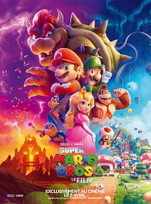 Affiche de Super Mario Bros, le film, film à voir en streaming sur Pygargue