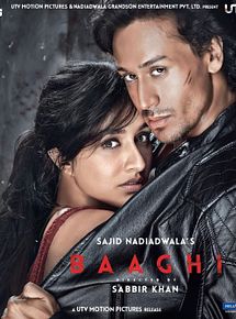 Affiche de Baaghi, film à voir en streaming sur Pygargue
