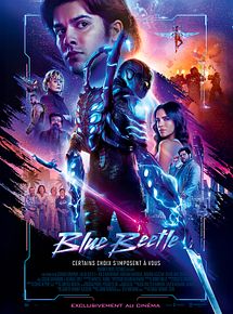 Affiche de Blue Beetle, film à voir en streaming sur Pygargue
