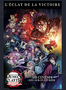 Affiche de Demon Slayer: Kimetsu No Yaiba – En route vers l'entraînement des piliers, film à voir en streaming sur Pygargue