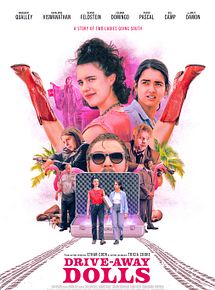 Affiche de Drive-Away Dolls, film à voir en streaming sur Pygargue