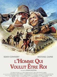 image de L'Homme qui voulut être roi Bande-annonce VO STFR