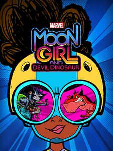 poster de la série Marvel Moon Girl et Devil le dinosaure Saison 2