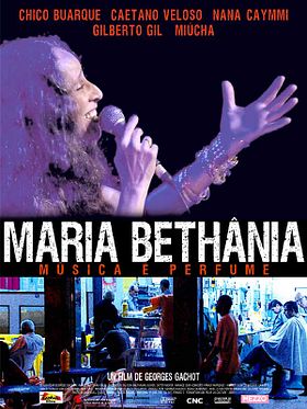 poster de Maria Bethânia musica é perfumé