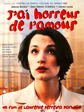 poster de J'ai horreur de l'amour