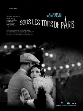 poster de Sous les toits de Paris