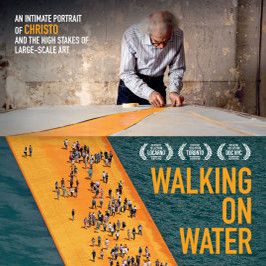 Photo Christo : Marcher sur l'eau