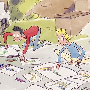 Photo Le Grand dessin des anges- Les plus belles histoires de Quentin Blake
