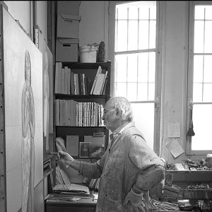 Photo Abraham Hadad, la chair de la peinture