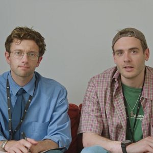 Photo Jibé et Lucien en coulisses