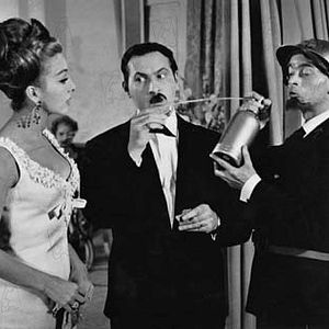 Jaloux comme un tigre : Photo Darry Cowl, Michel Serrault