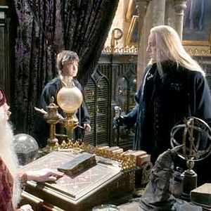 Harry Potter et la chambre des secrets : Photo Daniel Radcliffe, Jason Isaacs, Richard Harris