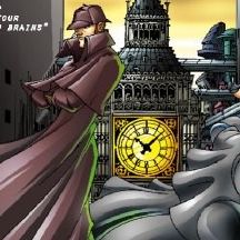 Photo Sherlock Holmes au 22ème siècle