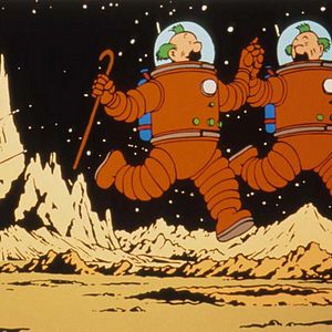 Photo Les Aventures de Tintin: on a marché sur la Lune