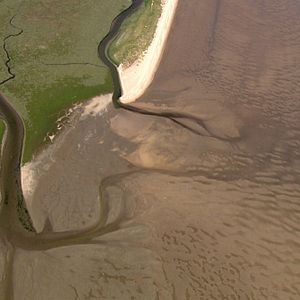 Photo Die Nordsee von oben