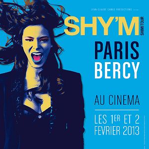 Photo Shy’m Paris Bercy 2013 (Côté diffusion)