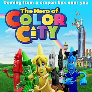 Photo The Hero of Color City