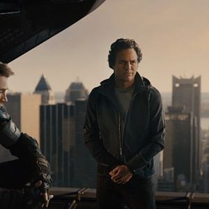 Avengers : L'ère d'Ultron : Photo Chris Evans, Mark Ruffalo, Robert Downey Jr.