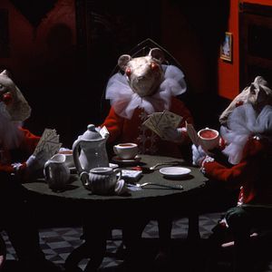 Photo Thé de sang et fil rouge