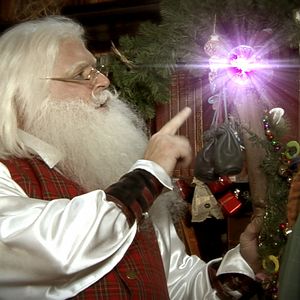 Photo Père Noël, la magie de la poussière d'étoiles