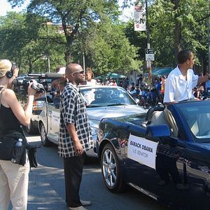 Photo Barack Obama vers la maison blanche