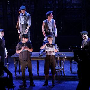 Photo Disney's Newsies the Broadway Musical
