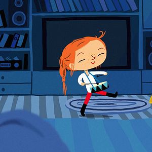 Photo Myrtille et la lettre au Père Noël