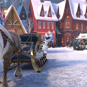Photo Joyeuses fêtes avec Olaf