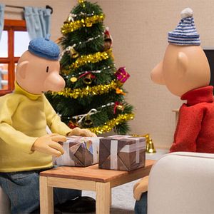 Photo Pat et Mat en hiver