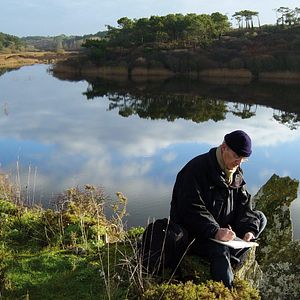 Photo Bourgeon, le romancier de la BD