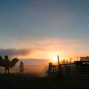 Photo La Femme des steppes, le flic et l'oeuf