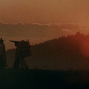 Photo Raining in the mountain