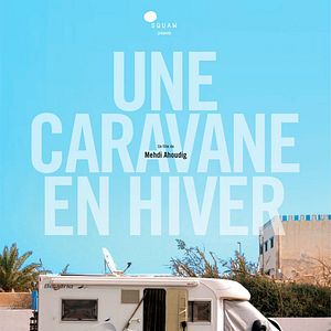 Photo Une caravane en hiver