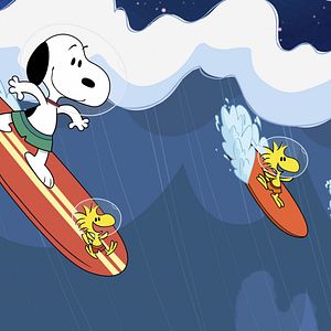 Photo Snoopy dans l'espace