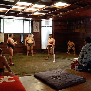 Photo La tradition des sumos