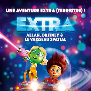 Photo Extra : Allan, Britney et le vaisseau spatial