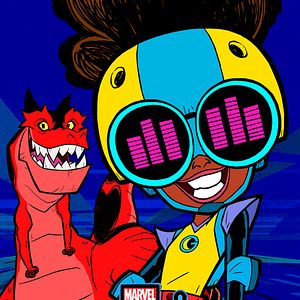 Photo Marvel Moon Girl et Devil le dinosaure