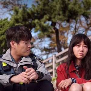 Photo When the camelia blooms