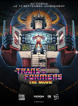 poster du film The Transformers: The Movie 40th Anniversary