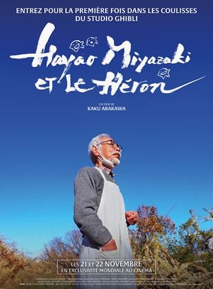 poster du film Bande-annonce Hayao Miyazaki et le héron