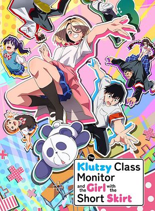 poster de la série The Klutzy Class Monitor and the Girl with the Short Skirt