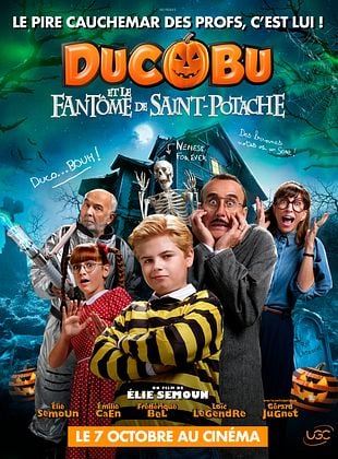 poster du film Ducobu et le fantôme de Saint-Potache