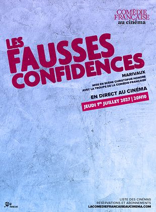 poster du film Les Fausses Confidences (Comédie-Française)