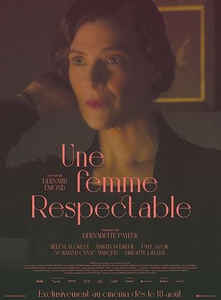 poster du film Une Femme Respectable