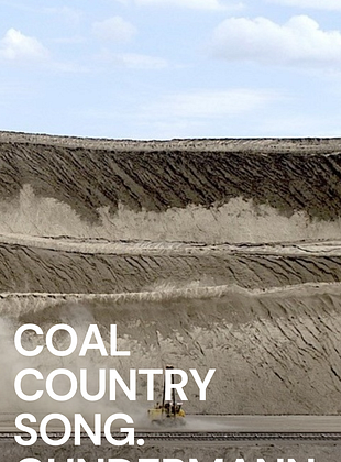 poster du film Coal-Country Song. Gundermann