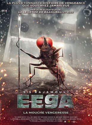 poster du film Eega, la mouche vengeresse