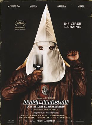 BlacKkKlansman – J'ai infiltré le Ku Klux Klan streaming